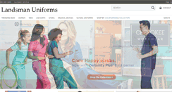 Desktop Screenshot of cherokee.landsmanuniforms.com